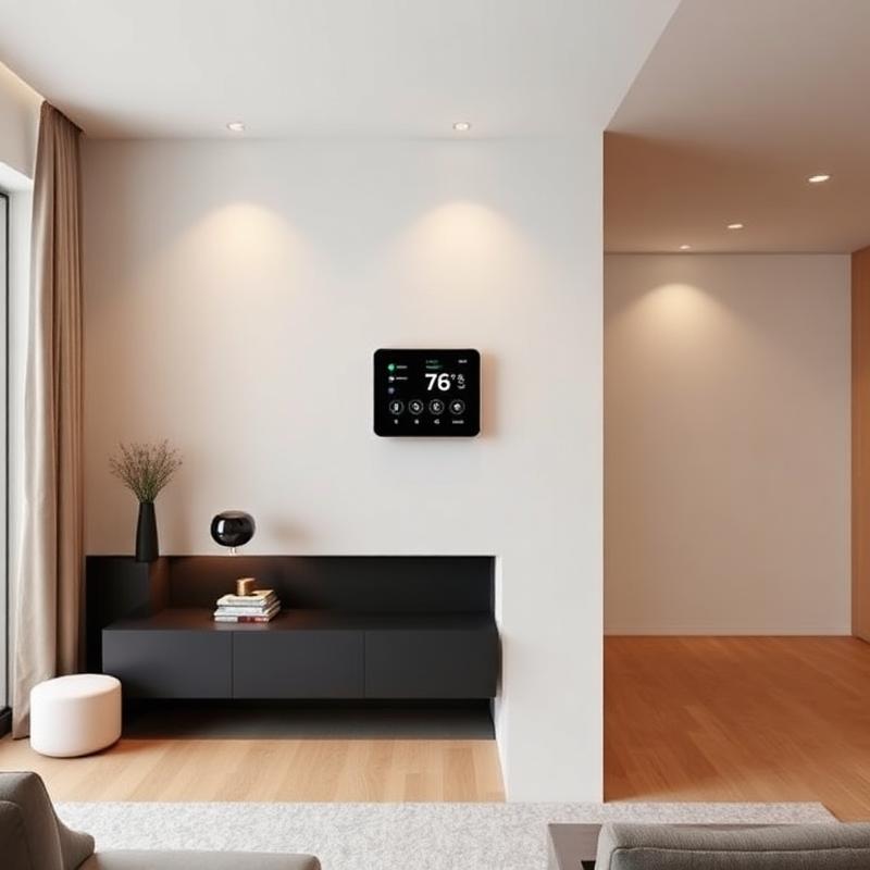 Smart home control panel